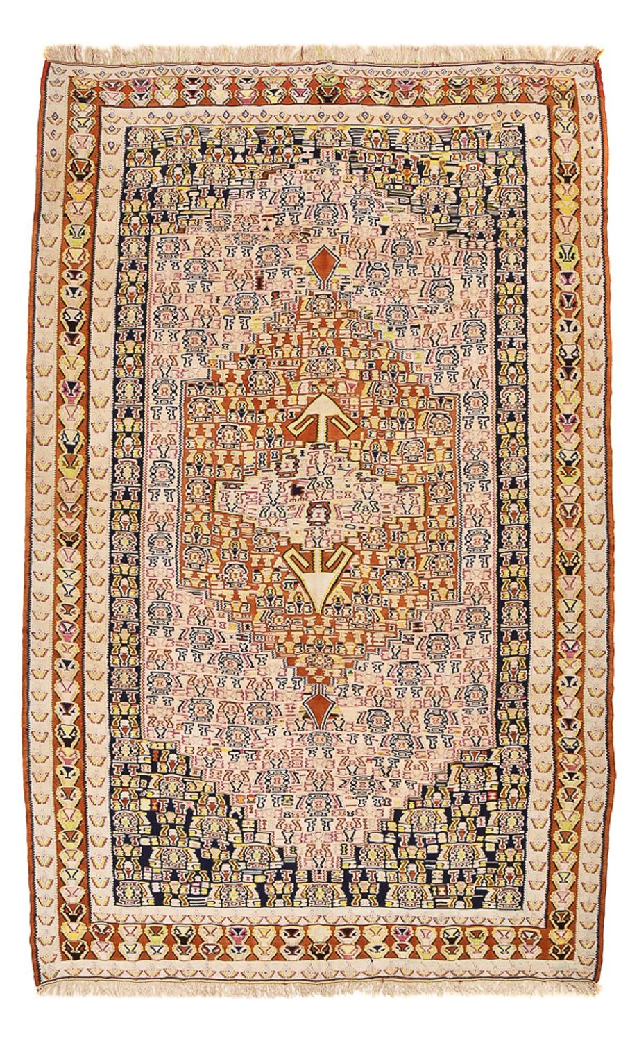 Kelim tapijt - Oosters - 260 x 160 cm - beige