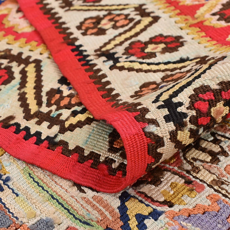 Kelim tapijt - Oosters - 250 x 153 cm - licht rood