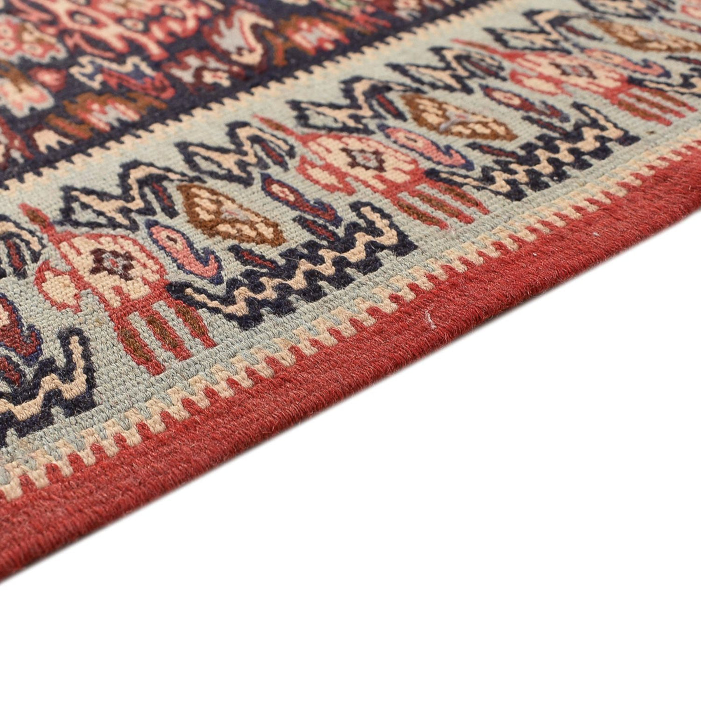 Senneh kilim Tapijt 395x85cm