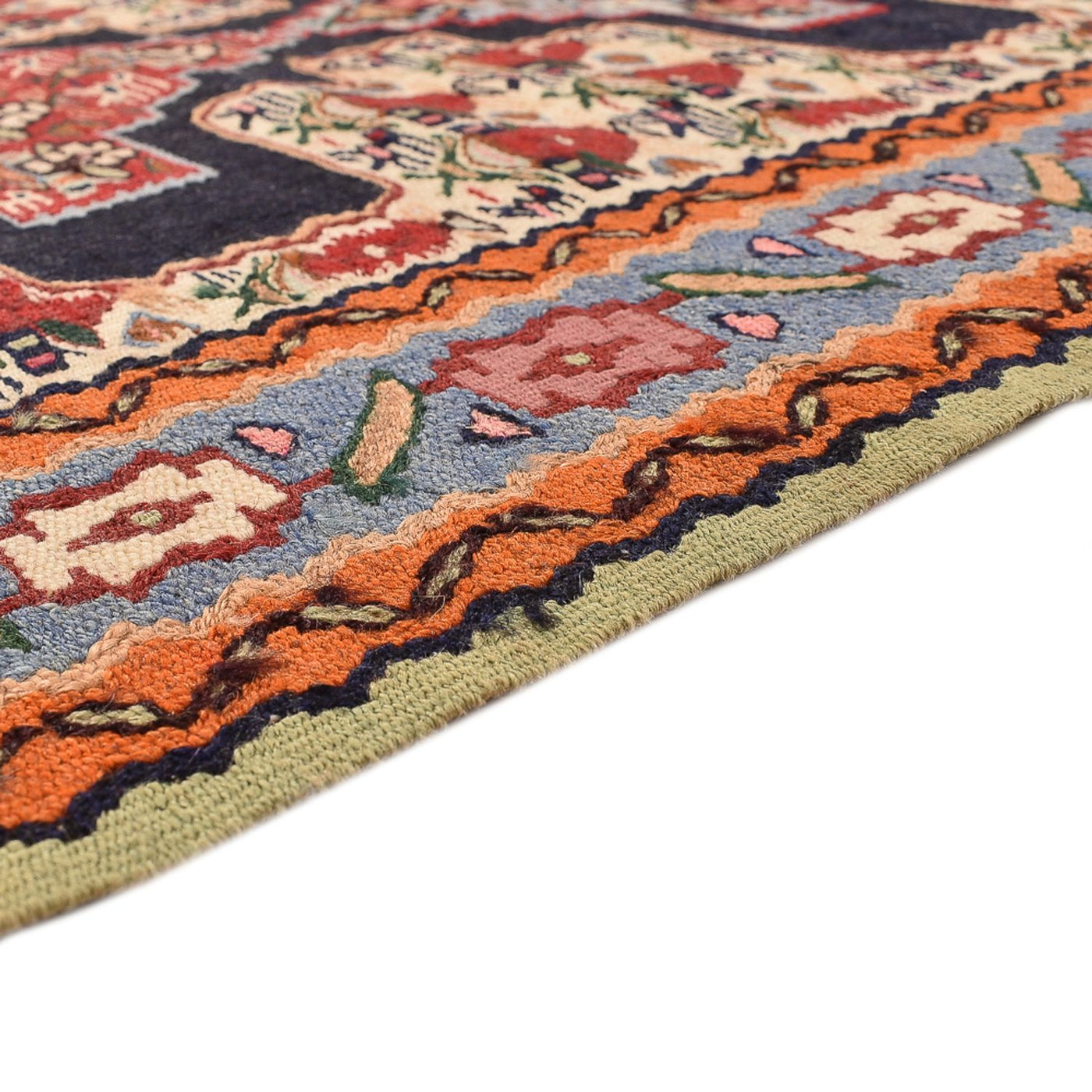 Senneh kilim Tapijt 415x85cm