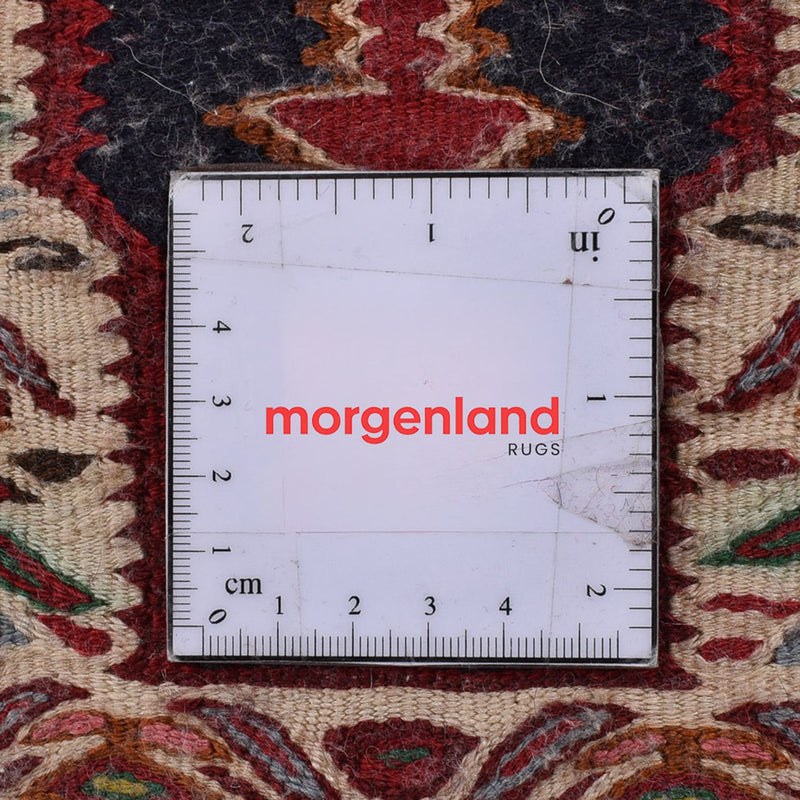 Loper Kelim tapijt - Oosters - 395 x 87 cm - donkerblauw