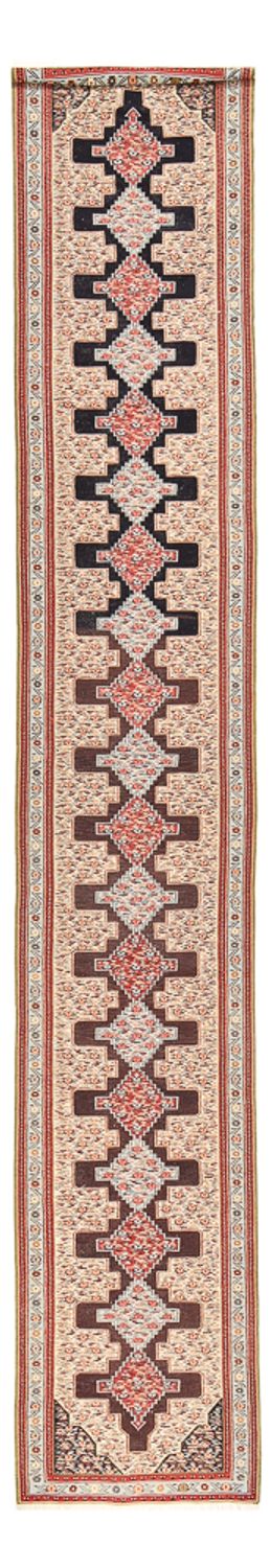 Zijden kilim Tapijt 85x495cm