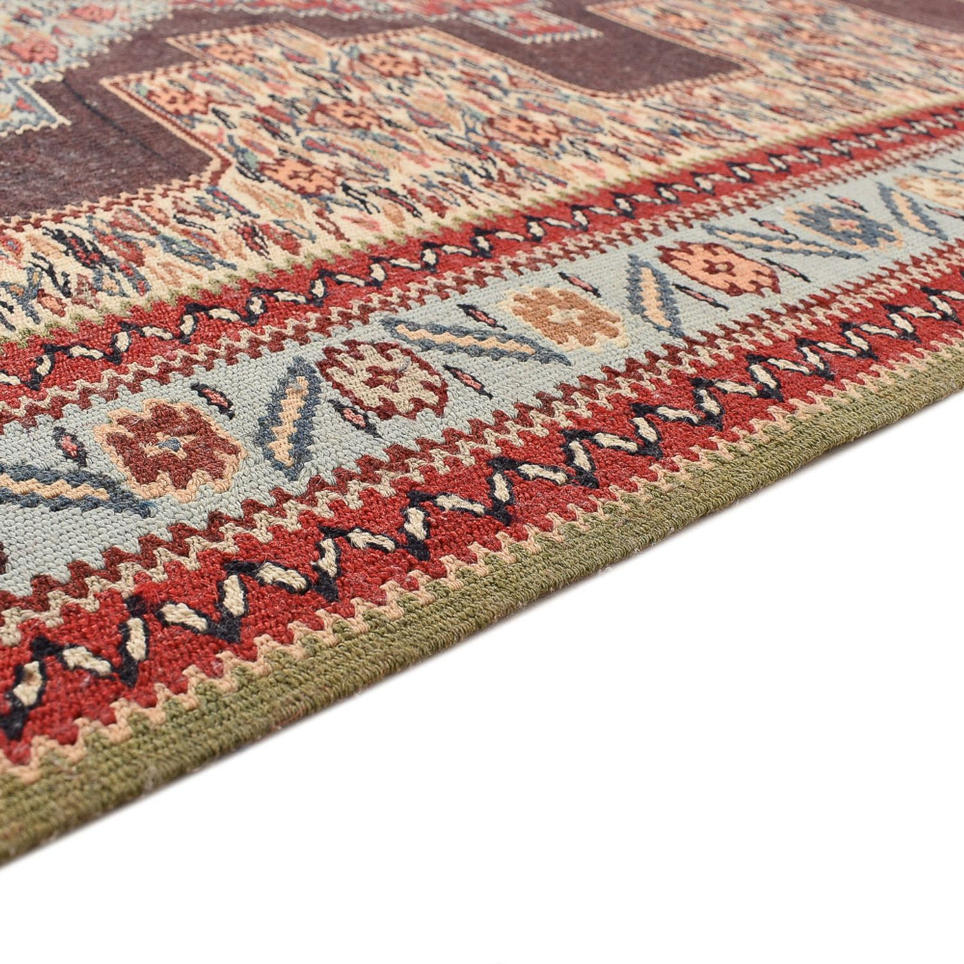 Kelim Seide Tapijt 495x85cm