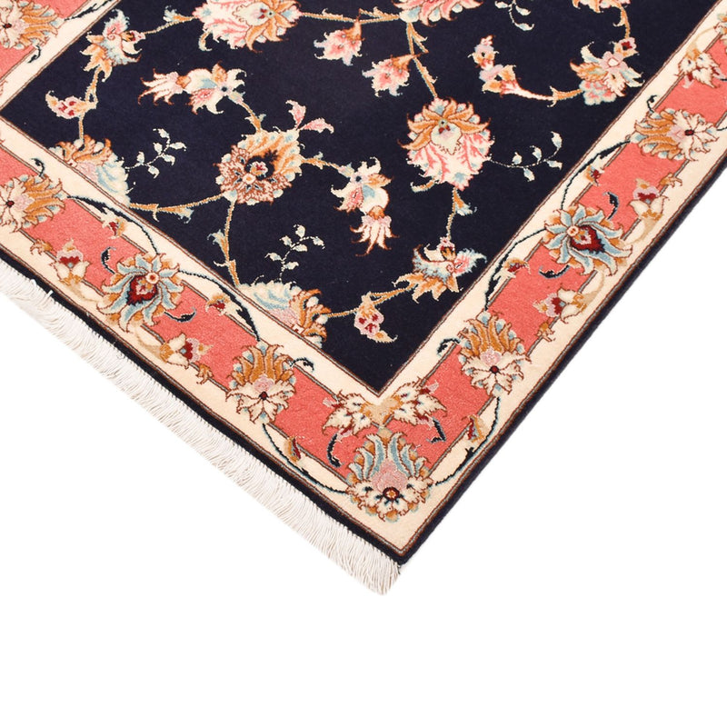 Loper Perzisch tapijt - Tabriz - Royal - 189 x 74 cm - donkerblauw