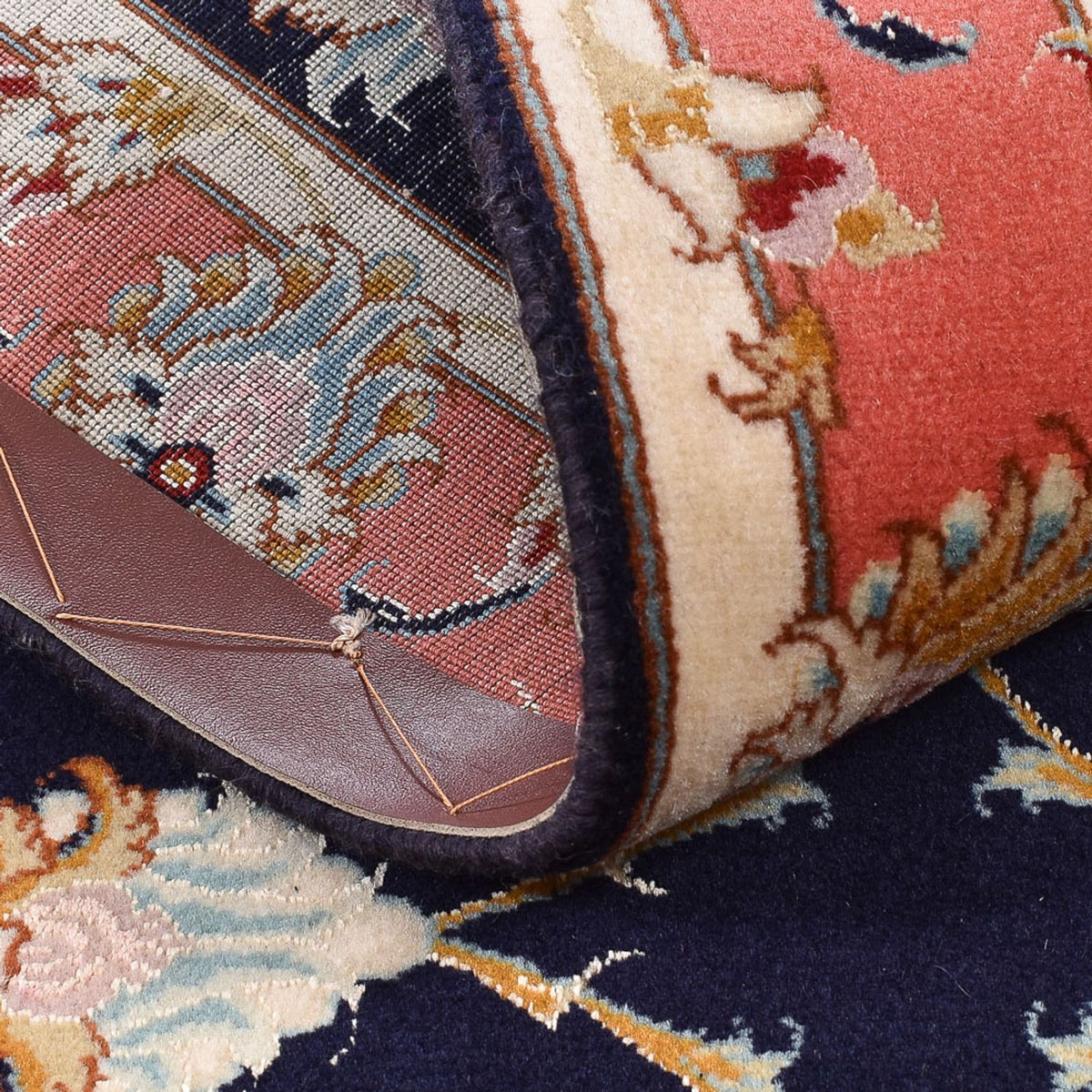 Loper Perzisch tapijt - Tabriz - Royal - 189 x 74 cm - donkerblauw