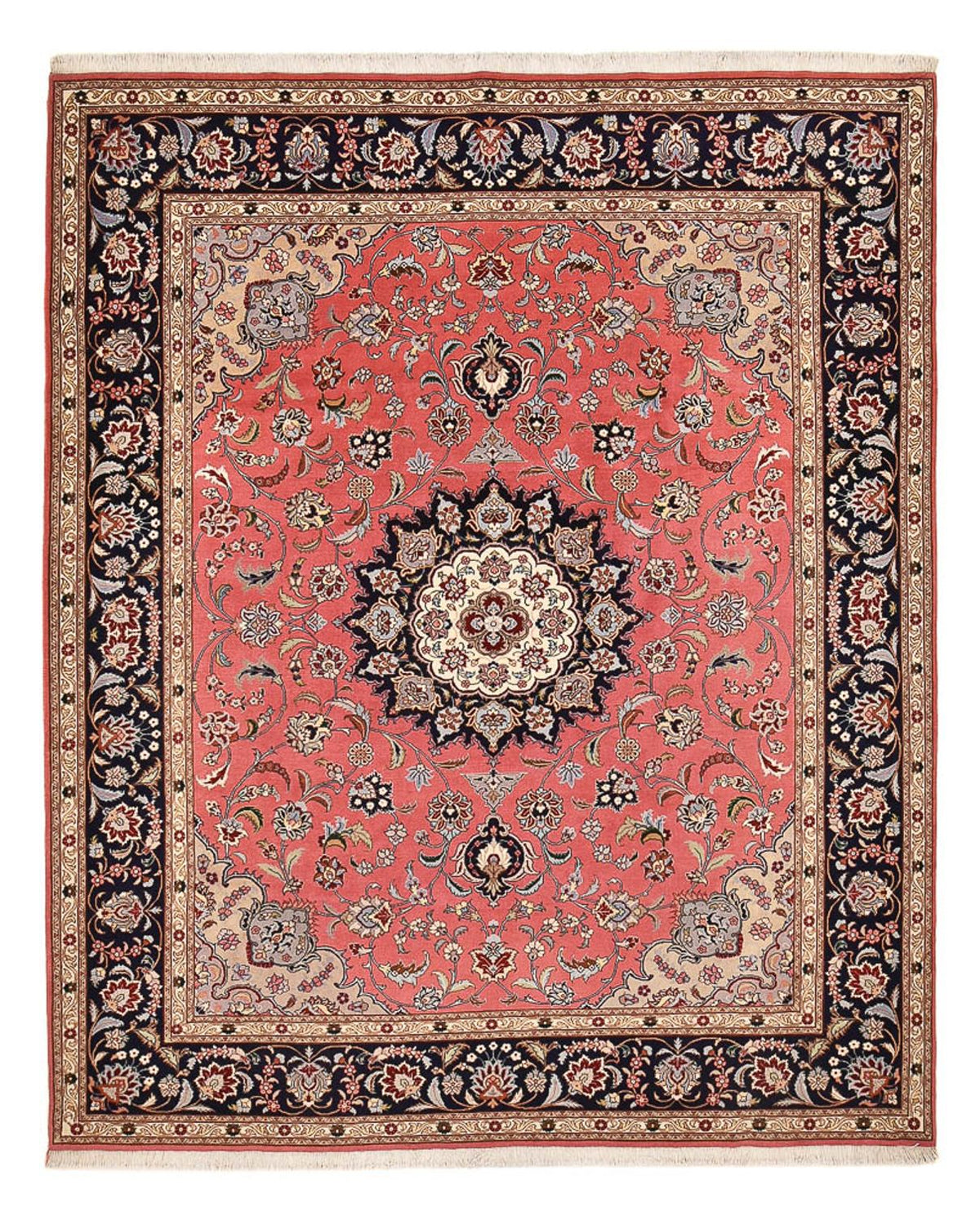 Perzisch tapijt - Tabriz - Royal - 307 x 247 cm - licht rood