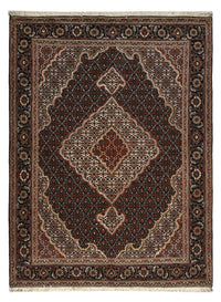 Perzisch tapijt - Tabriz - Royal - 202 x 153 cm - donkerbruin