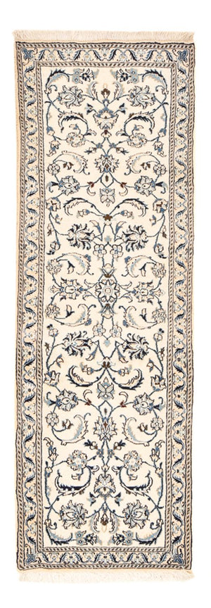 Loper Perzisch tapijt - Nain - Koninklijk - 187 x 57 cm - crème