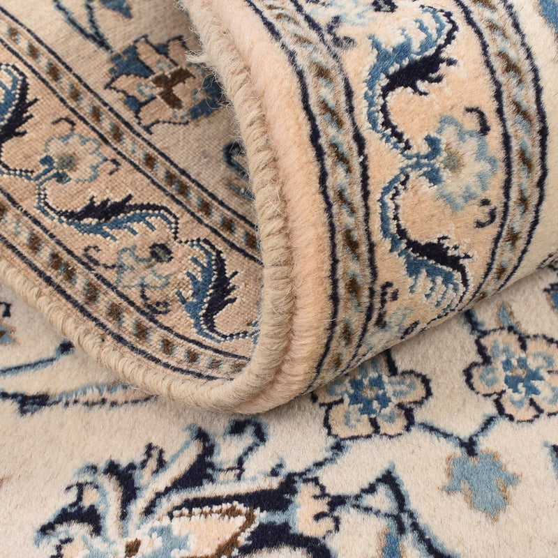 Loper Perzisch tapijt - Nain - Koninklijk - 187 x 57 cm - crème