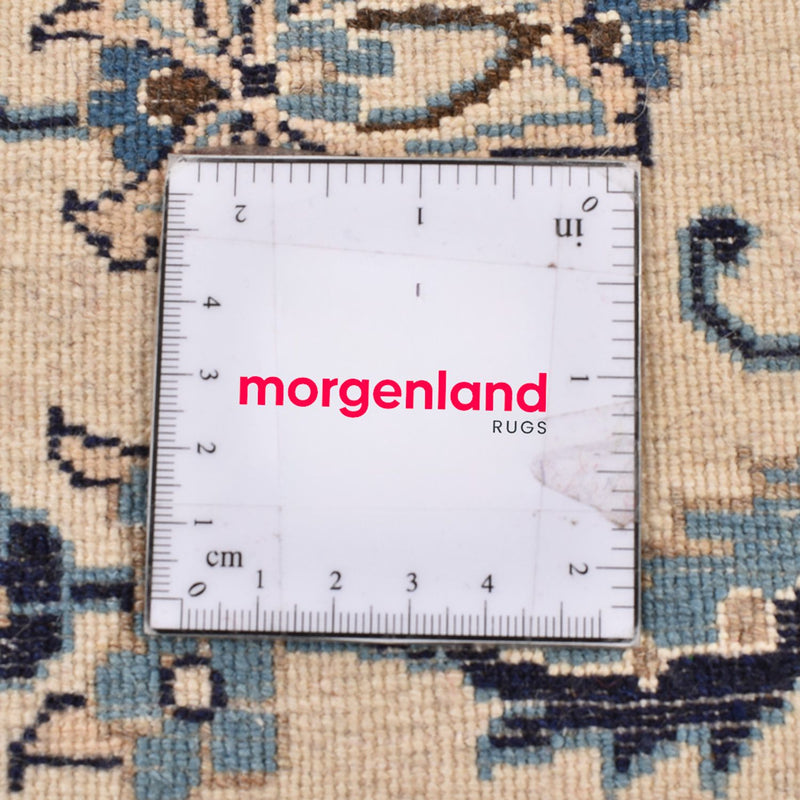 Loper Perzisch tapijt - Nain - Koninklijk - 187 x 57 cm - crème