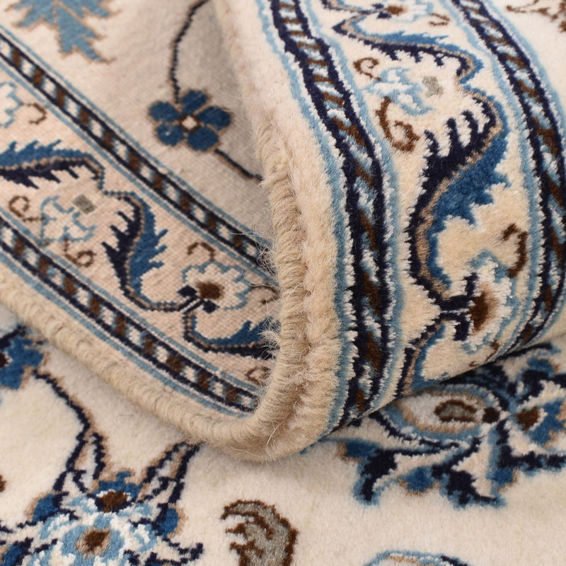 Loper Perzisch tapijt - Nain - Koninklijk - 194 x 61 cm - crème