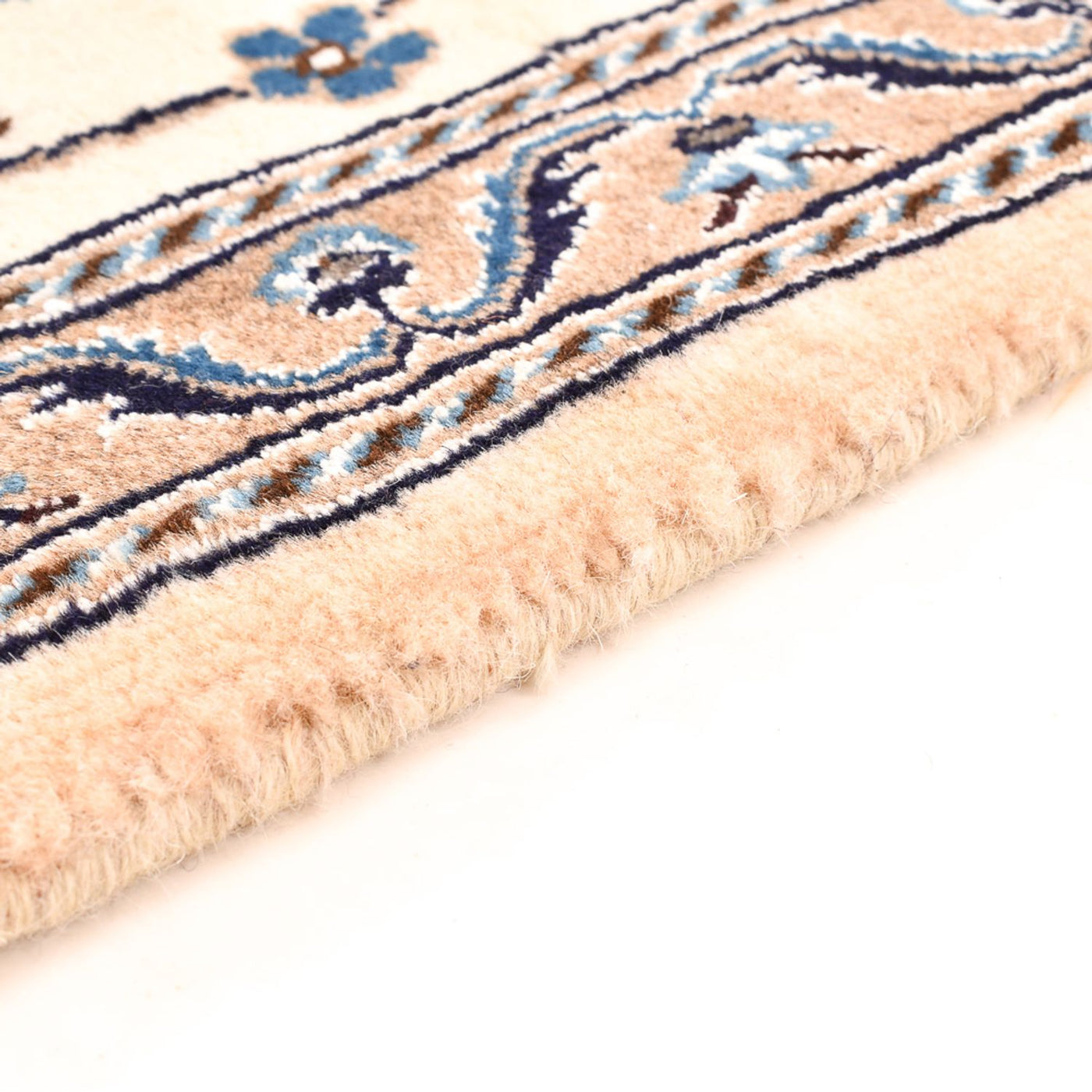 Loper Perzisch tapijt - Nain - Koninklijk - 197 x 60 cm - crème