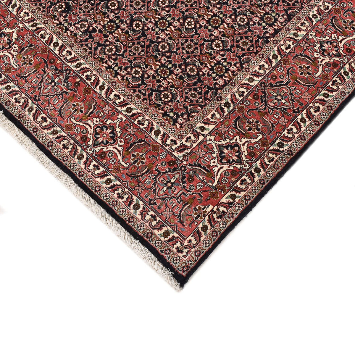 Perzisch tapijt - Bijar vierkant  - 205 x 205 cm - roest