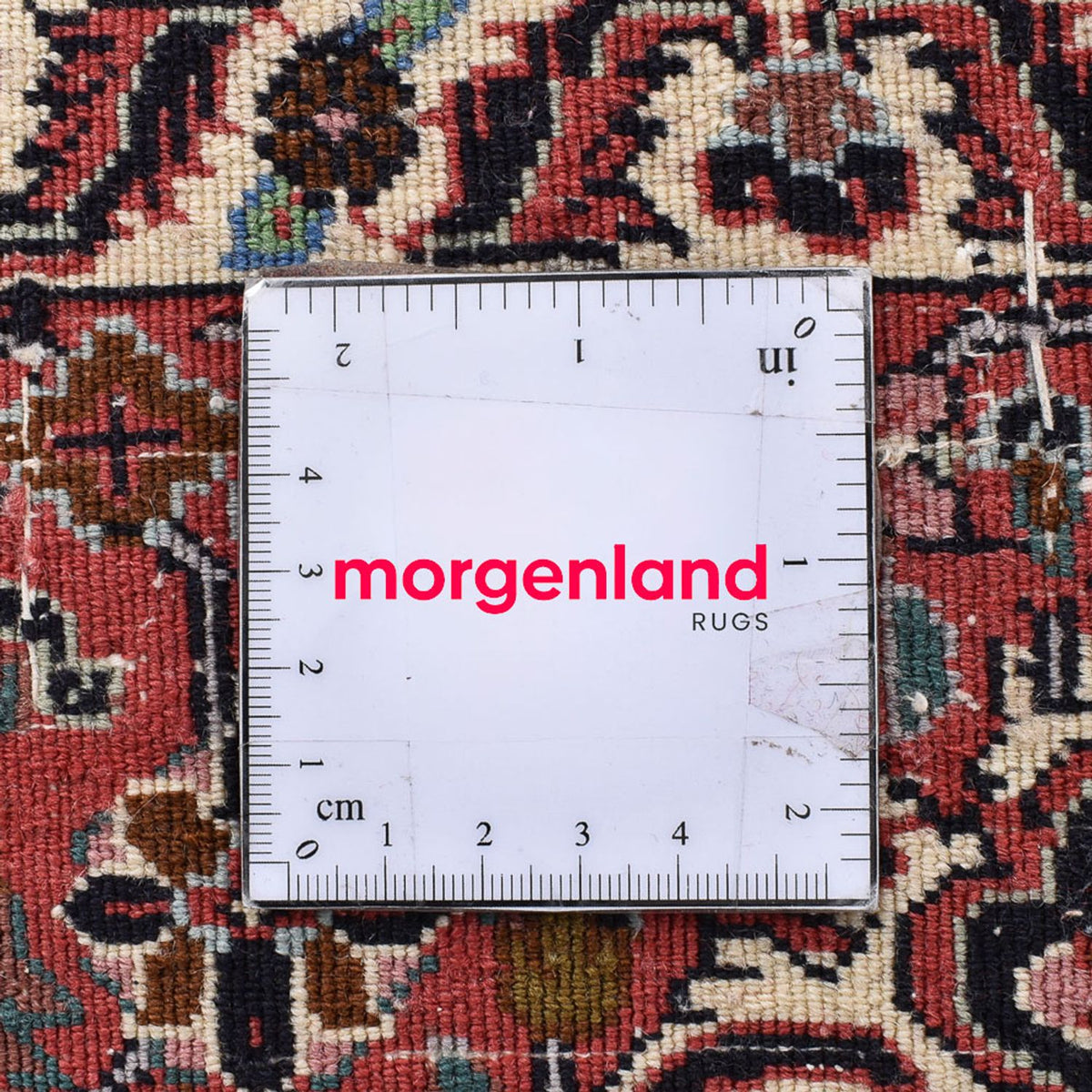 Perzisch tapijt - Bijar vierkant  - 205 x 205 cm - roest