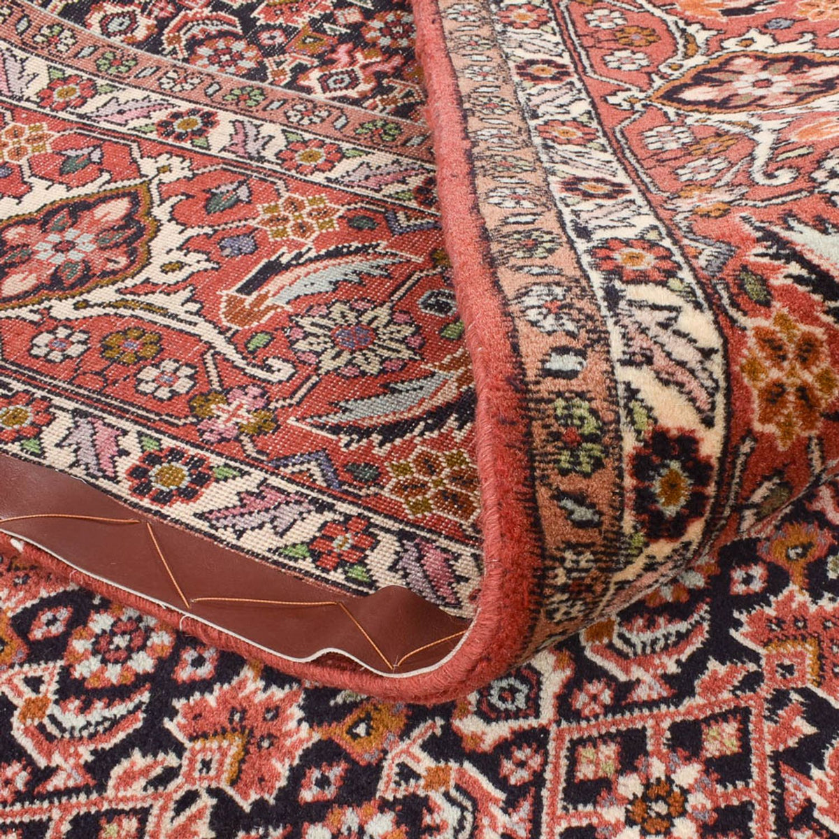 Loper Perzisch tapijt - Bijar - 392 x 199 cm - roest