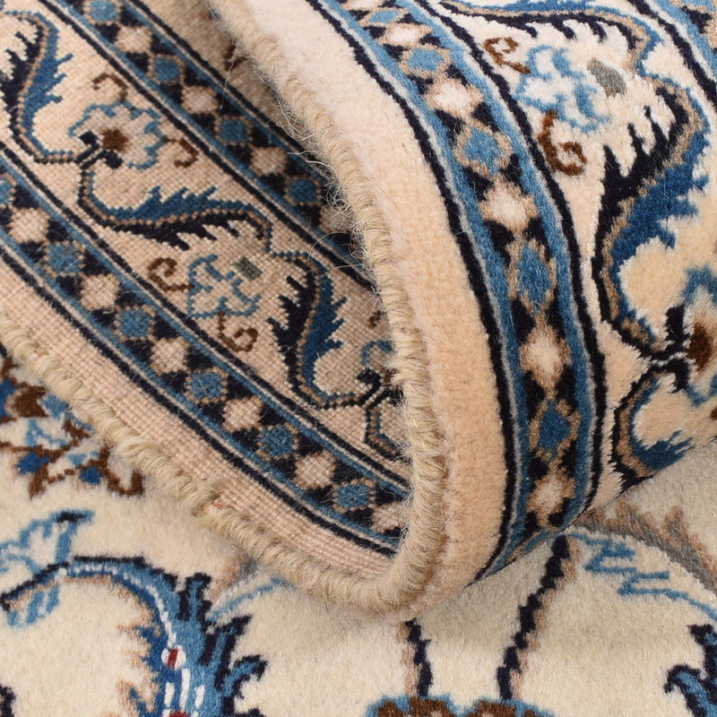 Loper Perzisch tapijt - Nain - Koninklijk - 195 x 60 cm - crème