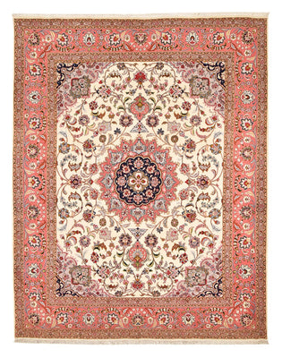 Perzisch tapijt - Tabriz - Royal - 325 x 246 cm - crème