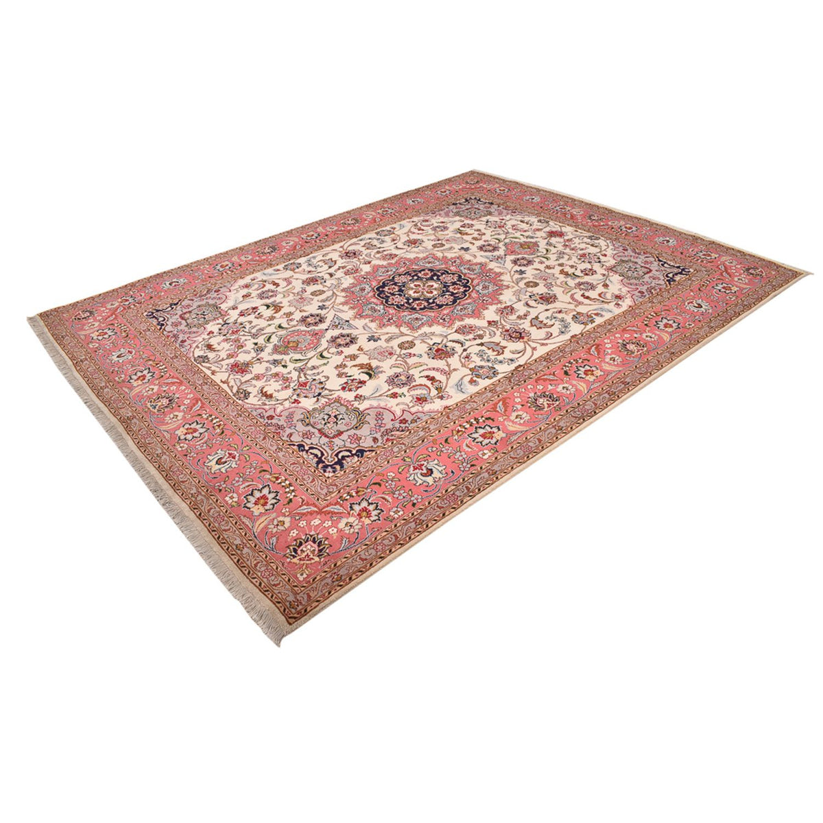 Perzisch tapijt - Tabriz - Royal - 325 x 246 cm - crème