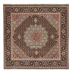Perzisch tapijt - Tabriz - Royal vierkant  - 203 x 202 cm - bruin