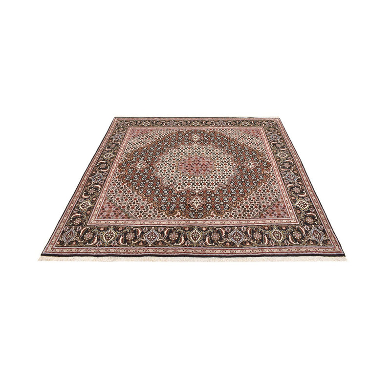 Perzisch tapijt - Tabriz - Royal vierkant  - 203 x 202 cm - bruin