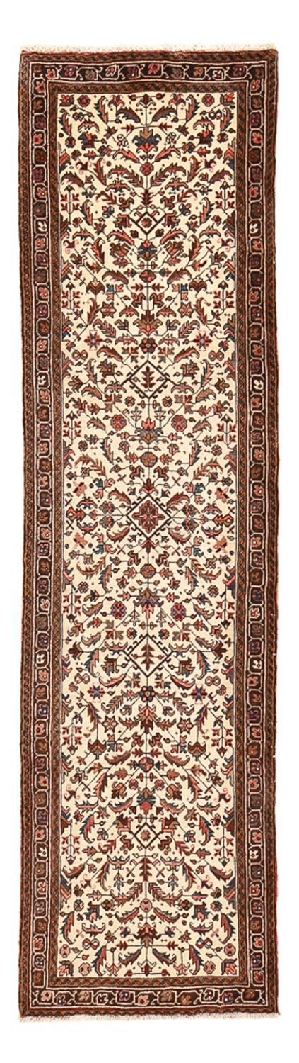 Loper Perzisch Tapijt - Nomadisch - 338 x 95 cm - beige