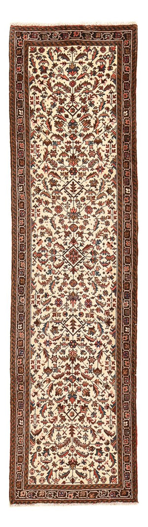 Loper Perzisch Tapijt - Nomadisch - 338 x 95 cm - beige