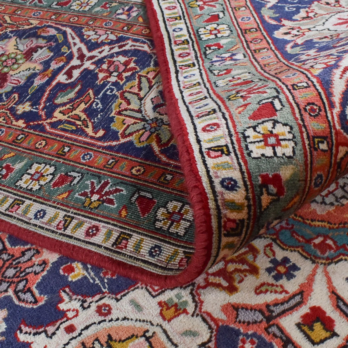 Perzisch tapijt - Tabriz - Royal - 376 x 300 cm - rood