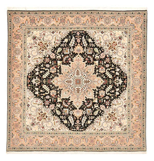 Perzisch tapijt - Tabriz - Royal vierkant  - 203 x 198 cm - veelkleurig