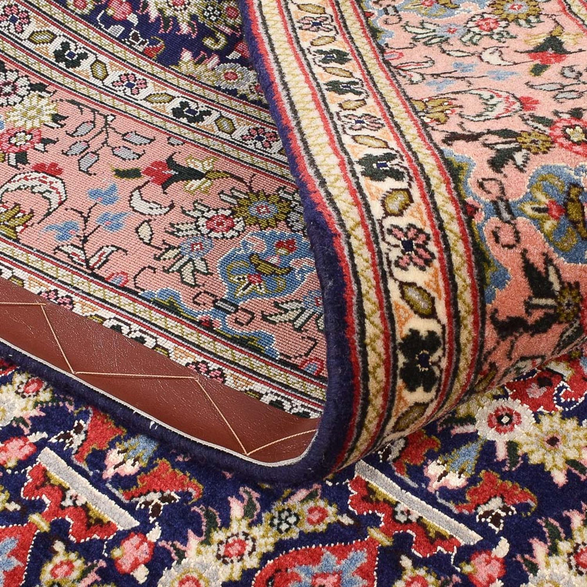 Perzisch tapijt - Tabriz - Royal - 196 x 141 cm - roest