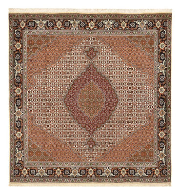 Perzisch tapijt - Tabriz - Royal vierkant  - 209 x 198 cm - bruin