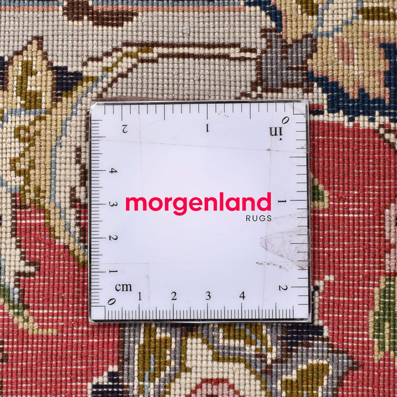 Perzisch tapijt - Tabriz - Royal vierkant  - 202 x 201 cm - beige