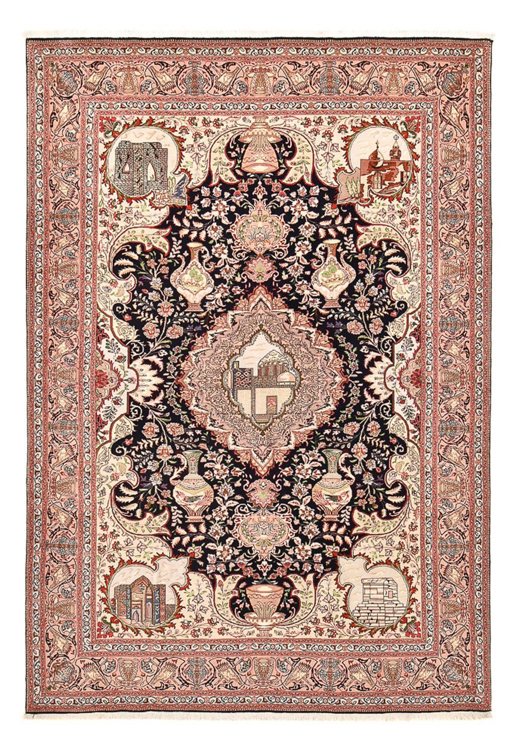 Perzisch tapijt - Tabriz - Royal - 302 x 202 cm - veelkleurig