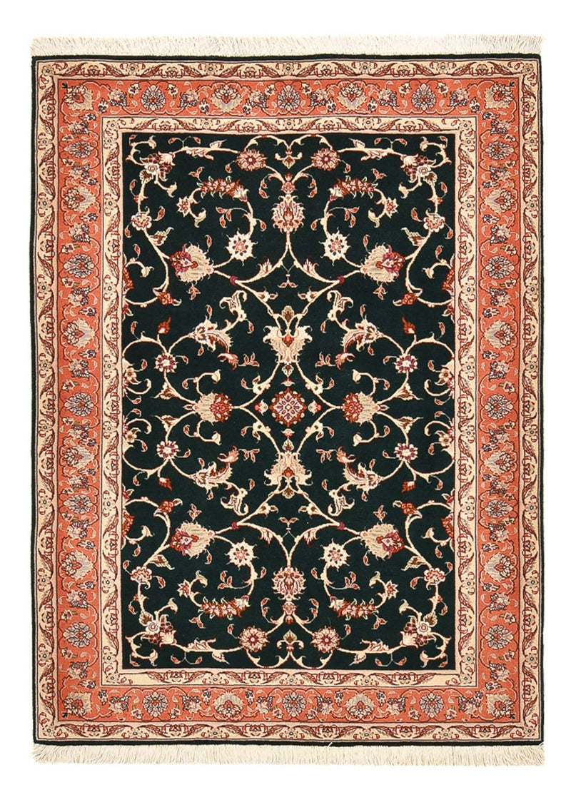 Perzisch tapijt - Tabriz - Royal - 145 x 100 cm - donkerblauw