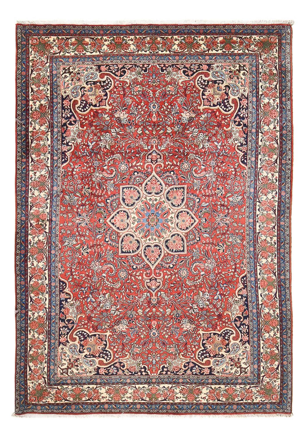 Perzisch tapijt - Bijar - 316 x 215 cm - rood