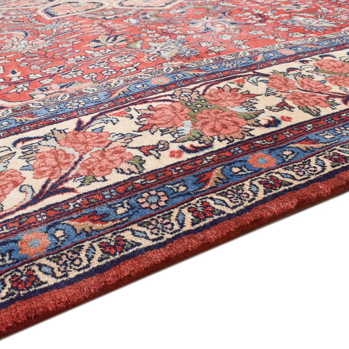 Perzisch tapijt - Bijar - 316 x 215 cm - rood