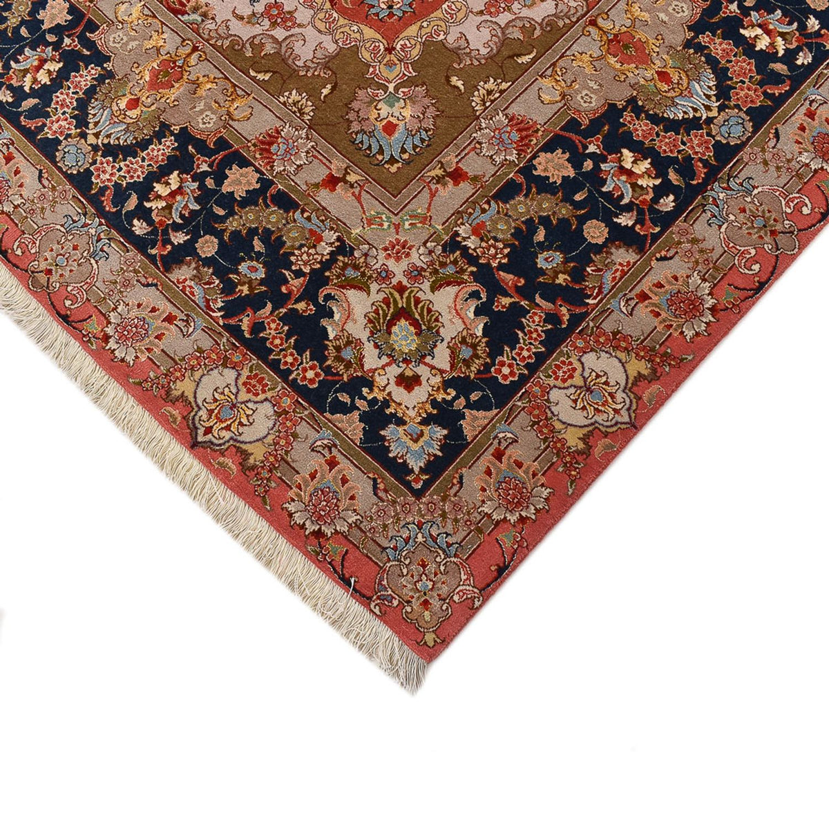 Perzisch tapijt - Tabriz - Royal - 348 x 246 cm - licht rood