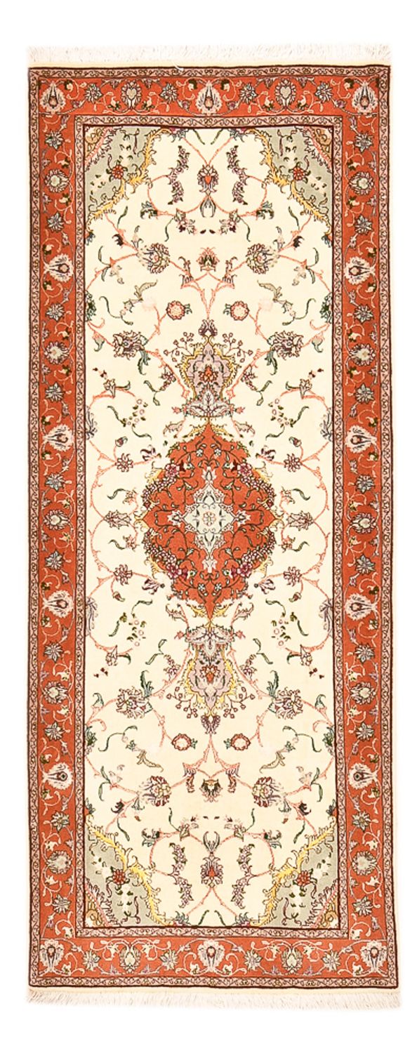 Loper Perzisch tapijt - Tabriz - Royal - 206 x 80 cm - veelkleurig