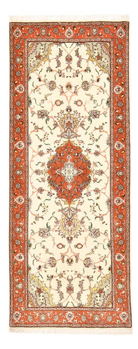 Loper Perzisch tapijt - Tabriz - Royal - 206 x 80 cm - veelkleurig