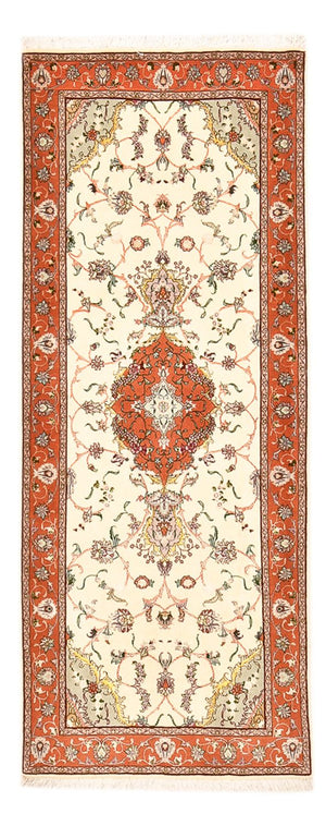 Loper Perzisch tapijt - Tabriz - Royal - 206 x 80 cm - veelkleurig