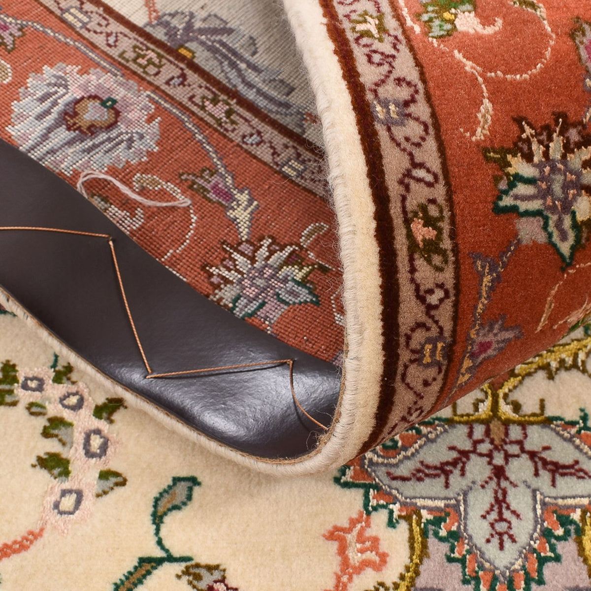 Loper Perzisch tapijt - Tabriz - Royal - 206 x 80 cm - veelkleurig