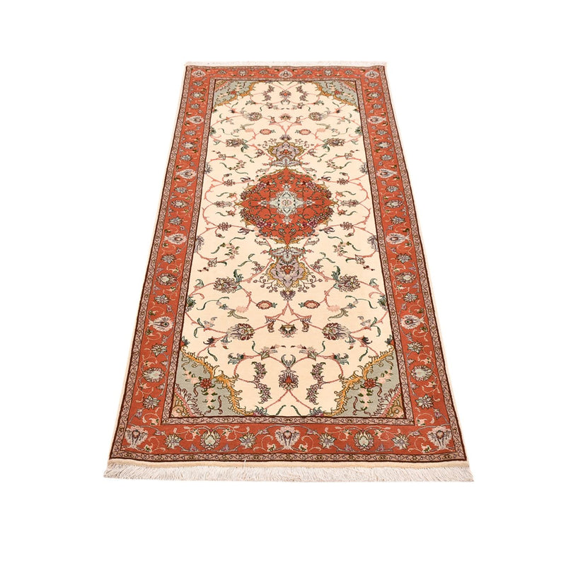 Loper Perzisch tapijt - Tabriz - Royal - 206 x 80 cm - veelkleurig
