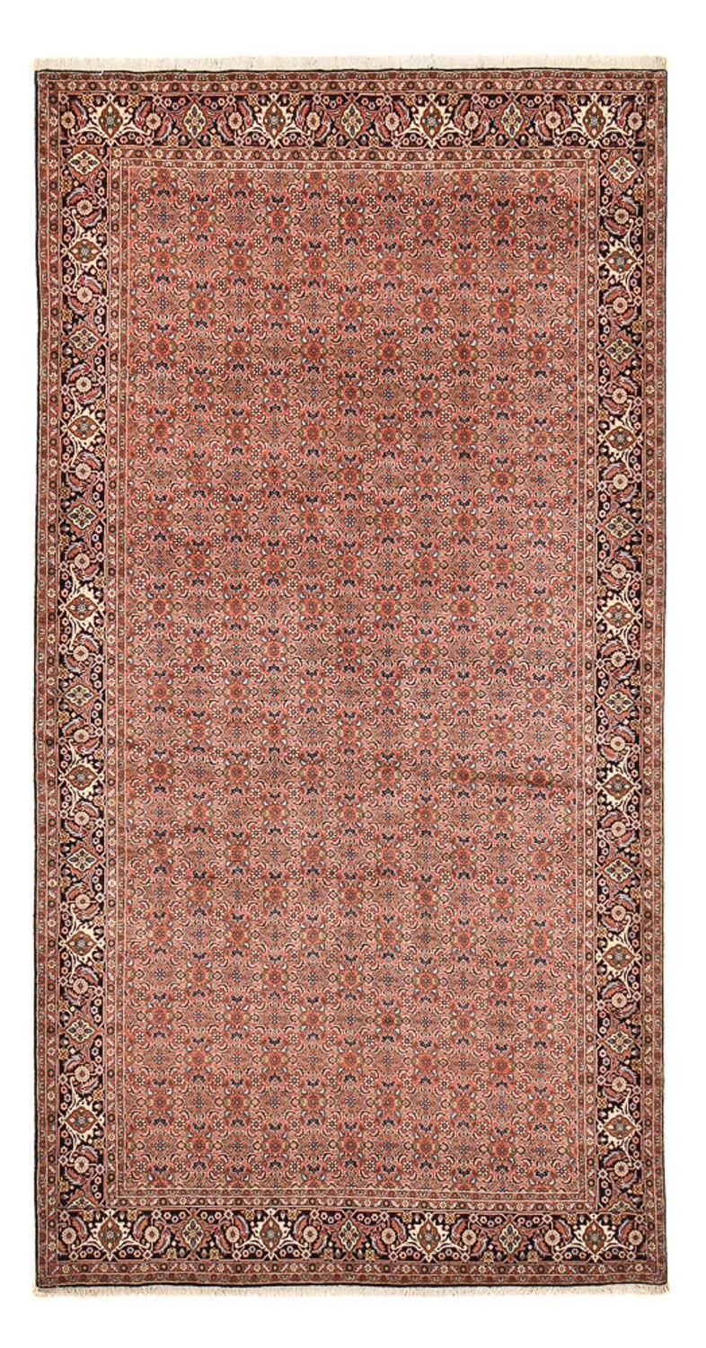 Loper Perzisch tapijt - Bijar - 389 x 199 cm - roest
