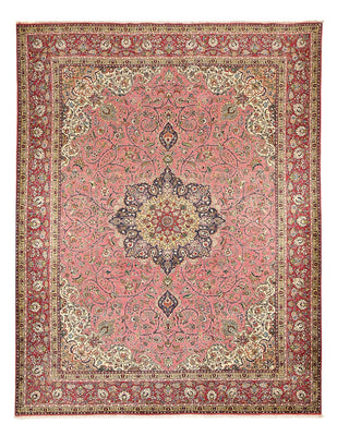 Perzisch tapijt - Tabriz - Royal - 394 x 302 cm - zalm