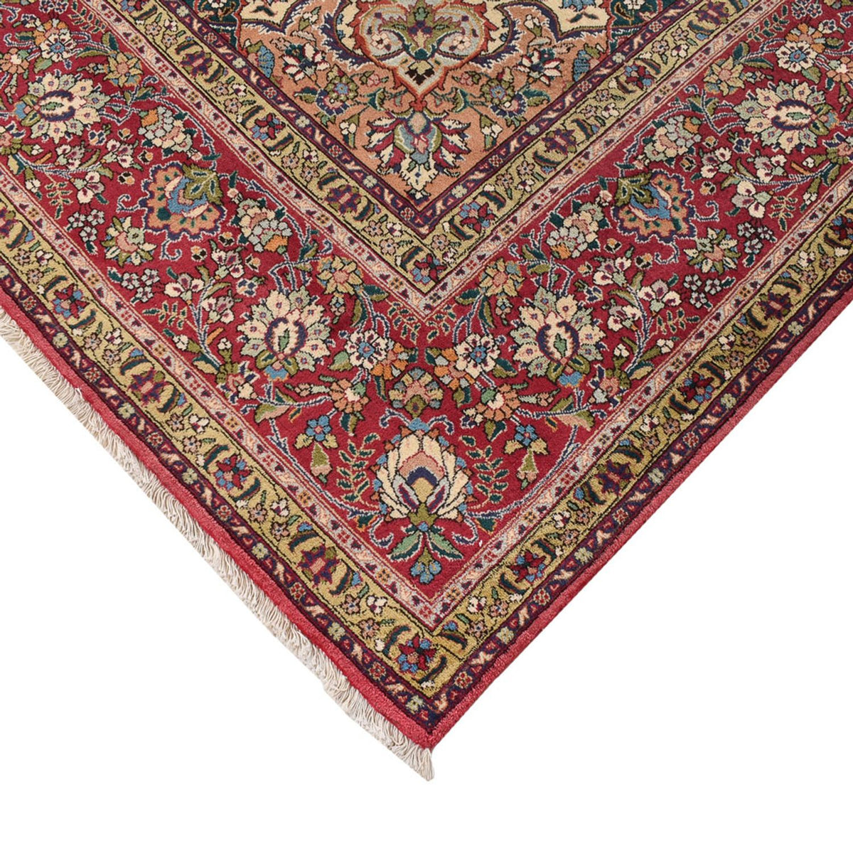 Perzisch tapijt - Tabriz - Royal - 394 x 302 cm - zalm