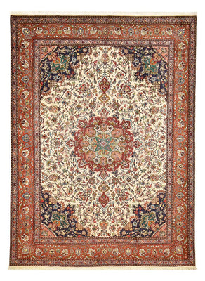 Perzisch tapijt - Tabriz - Royal - 356 x 258 cm - crème