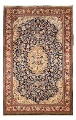 Perzisch tapijt - Tabriz - Royal - 381 x 250 cm - donkerblauw