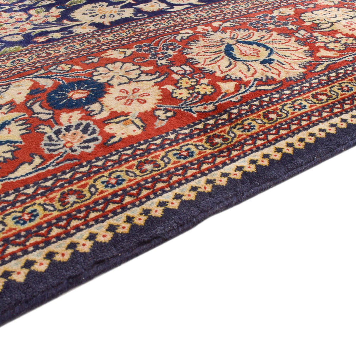 Perzisch tapijt - Tabriz - Royal - 381 x 250 cm - donkerblauw