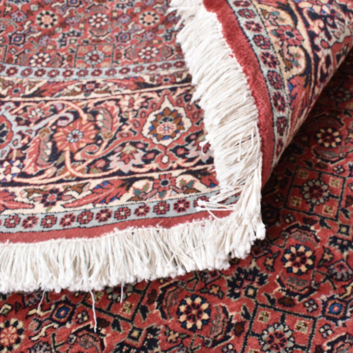 Perzisch tapijt - Bijar rond  - 255 x 255 cm - roest