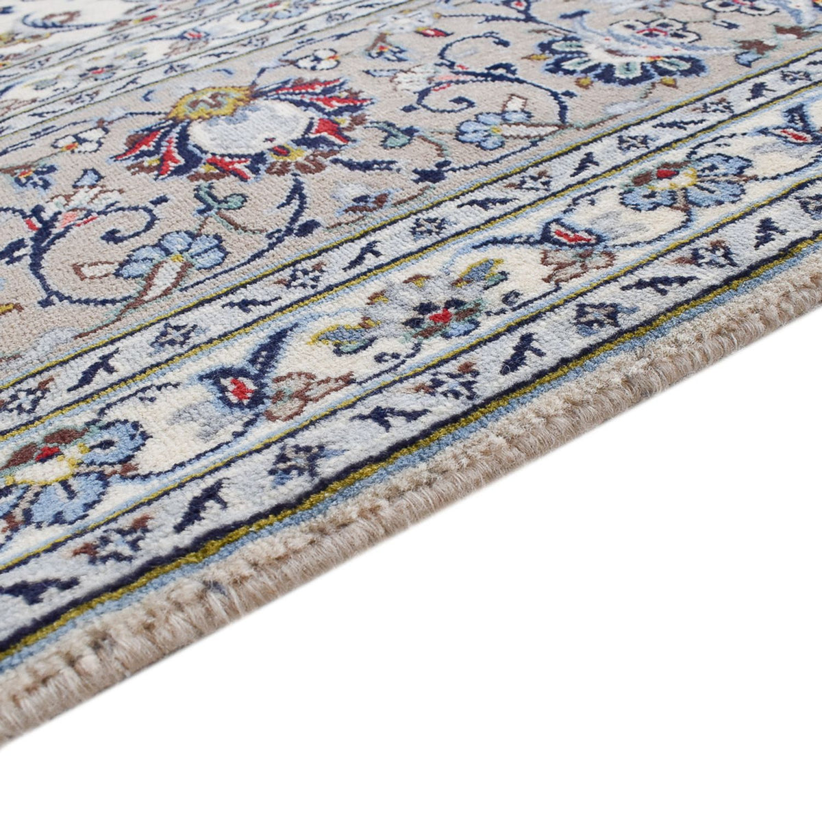 Perzisch tapijt - Keshan - Koninklijke - 360 x 248 cm - grijs