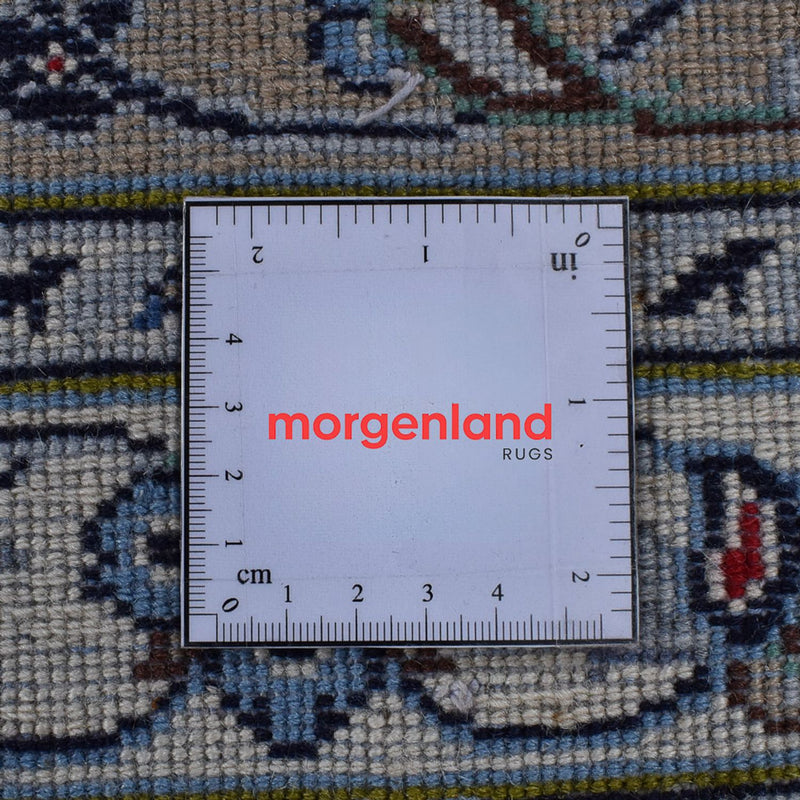 Perzisch tapijt - Keshan - Koninklijke - 360 x 248 cm - grijs